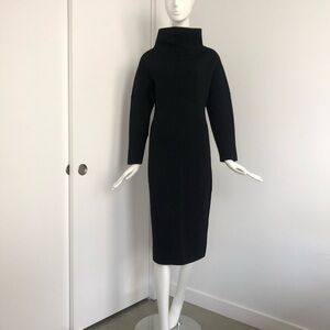 COS Black Long Sleeve Dress